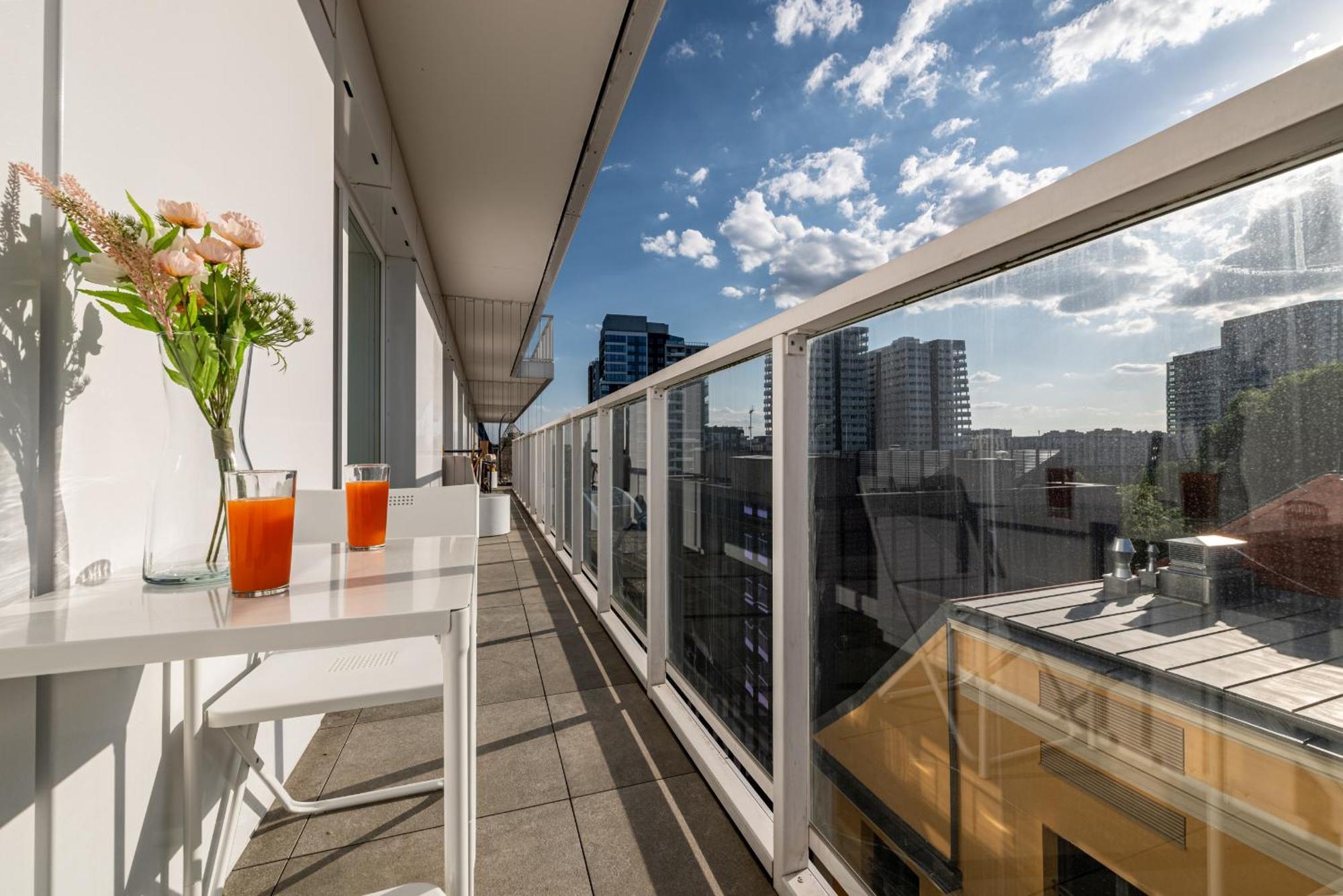 Witolda Riverside Apartments - Balcony, City View - By Rentujemy Vratislav Exteriér fotografie