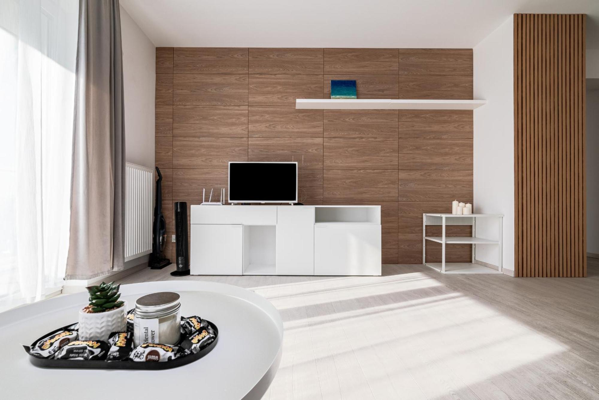Witolda Riverside Apartments - Balcony, City View - By Rentujemy Vratislav Exteriér fotografie